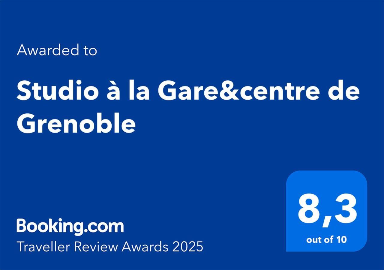 Studio A La Gare&Centre De Grenoble Eksteriør bilde